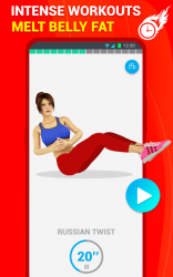 Screenshot 11 Six Pack Abs Workout 30 Day Fitness: HIIT Workouts android