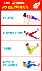 Captura 3 Six Pack Abs Workout 30 Day Fitness: HIIT Workouts android