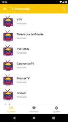 Captura de Pantalla 3 Television de Venezuela - Canales de tv en vivo android