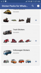 Imágen 5 Vehicle Stickers for WhatsApp - WAStickerApps Pack android