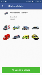 Captura de Pantalla 6 Vehicle Stickers for WhatsApp - WAStickerApps Pack android