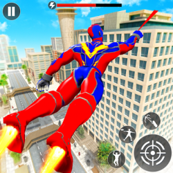 Screenshot 1 héroe cuerda juegos superhéroe android