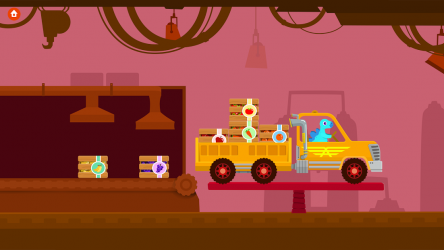 Screenshot 4 Camión de dinosaurio: Juegos para niños android