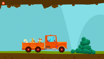 Captura 5 Camión de dinosaurio: Juegos para niños android