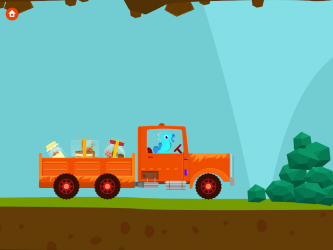 Captura de Pantalla 10 Camión de dinosaurio: Juegos para niños android