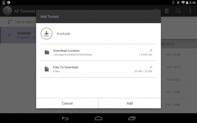 Screenshot 11 BitTorrent® Pro - Official Torrent Download App android