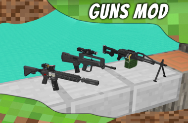 Screenshot 10 Mod Guns for MCPE. Weapons mods and addons. android