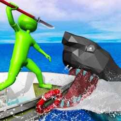 Capture 1 Cazador de tiburones salvajes: caza de animales android