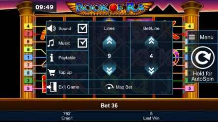 Captura de Pantalla 14 Book of Ra Free Casino Slot Machine windows