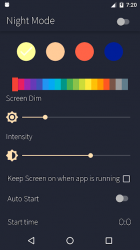 Screenshot 10 Filtro de luz azul - Modo nocturno android