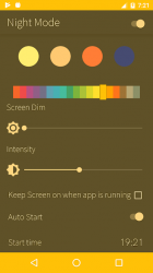 Screenshot 7 Filtro de luz azul - Modo nocturno android