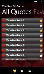 Screenshot 3 Valentine's Day Quotes windows