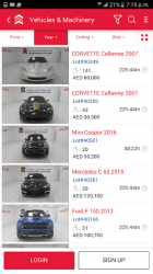 Screenshot 3 Emirates Auction android