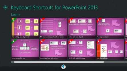 Screenshot 5 Keyboard Shortcuts for MS Office 2013-simpleNeasyApp by WAGmob windows