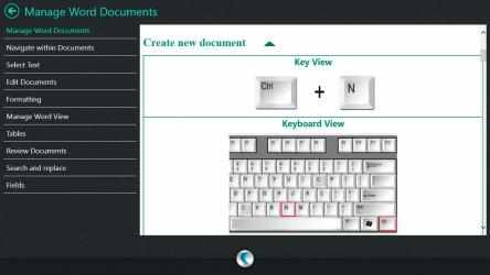 Captura 7 Keyboard Shortcuts for MS Office 2013-simpleNeasyApp by WAGmob windows