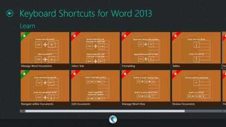 Captura de Pantalla 4 Keyboard Shortcuts for MS Office 2013-simpleNeasyApp by WAGmob windows