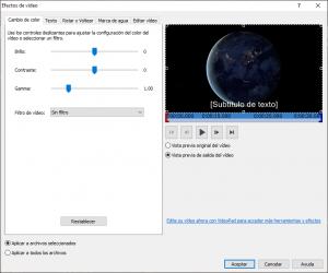 Captura de Pantalla 3 Prism, convertidor de vídeo windows