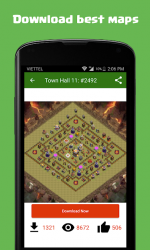 Captura de Pantalla 2 Maps of Clash of Clans 2020 android