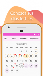 Screenshot 8 Calendario Menstrual / Ovulación y fertilidad android