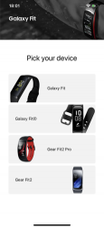 Screenshot 2 Samsung Galaxy Fit (Gear Fit) iphone