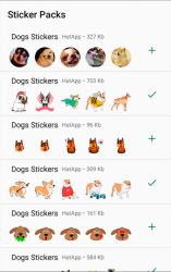 Captura de Pantalla 5 Stickers de perros WhatsApp android