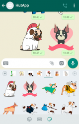 Captura de Pantalla 7 Stickers de perros WhatsApp android