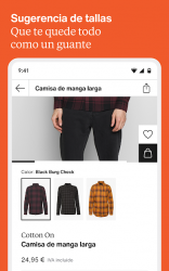 Captura de Pantalla 14 Zalando: moda, inspiración y compras online android