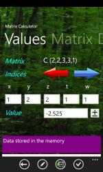 Screenshot 7 Matrices Calculus windows