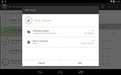 Screenshot 11 µTorrent® Pro - Torrent App android