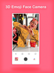 Capture 6 3D Emoji Face Camera - Filter For Tik Tok Emoji android