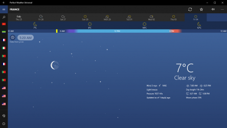 Screenshot 3 Perfect Weather Universal windows