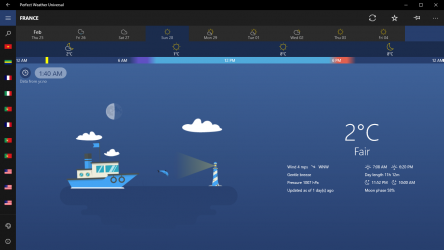 Screenshot 5 Perfect Weather Universal windows