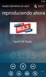 Screenshot 2 Radio Deportes en Vivo windows