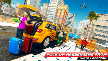 Captura de Pantalla 6 Crazy Taxi Driving Games: Modern Taxi 2020 android