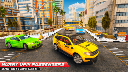 Captura 13 Crazy Taxi Driving Games: Modern Taxi 2020 android