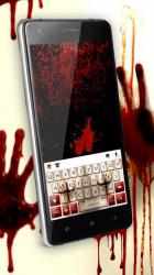 Screenshot 2 Horror Bloody Hands Tema de teclado android