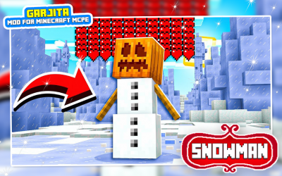 Captura 12 Mod Snowman Skin Tools Minecraft 2022 android