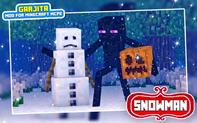 Captura de Pantalla 9 Mod Snowman Skin Tools Minecraft 2022 android