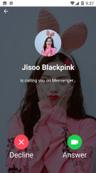 Screenshot 2 Jisoo de Blackpink te llamó android
