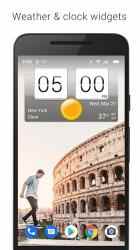 Screenshot 10 Sense Flip Clock & Weather (Ad-free) android