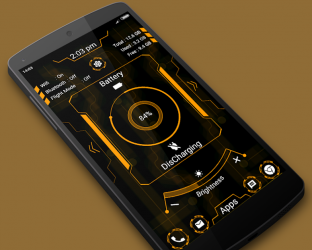 Screenshot 2 Hi-tech launcher 4 - App Lock android