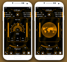 Screenshot 9 Hi-tech launcher 4 - App Lock android
