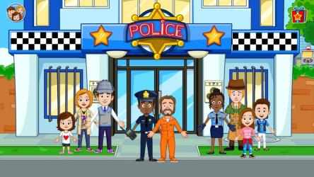 Captura de Pantalla 7 My Town : Estación de policía android