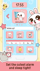 Screenshot 4 Niki: Cute Alarm Clock App android