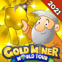 Captura de Pantalla 1 Gold Miner World Tour android