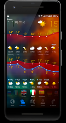 Screenshot 4 TIERRA 3D: previsión meteo precisa radar de lluvia android