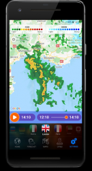Captura de Pantalla 11 TIERRA 3D: previsión meteo precisa radar de lluvia android