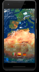Screenshot 5 TIERRA 3D: previsión meteo precisa radar de lluvia android