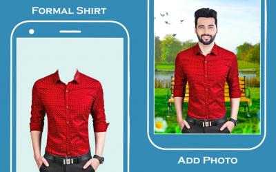 Captura de Pantalla 12 Men formal shirt photo suit editor android