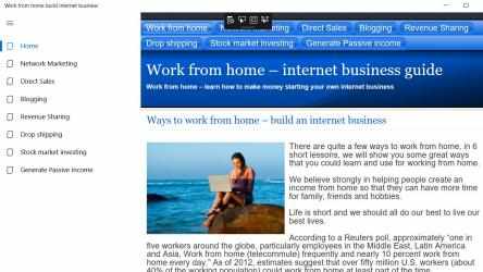 Imágen 1 Work from home - build internet business windows
